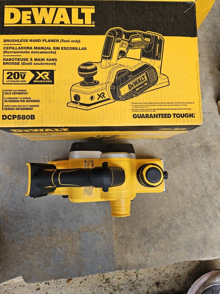 Dewalt 20v Brushless Hand Planer