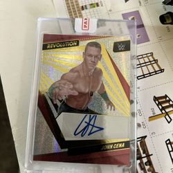 Wwe Revolution John Cena Auto Redemption 