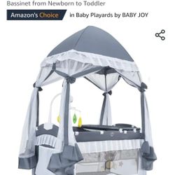 Baby Crib (Baby Joy Portable Crib)