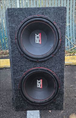 Bajos MTX Audio 12"