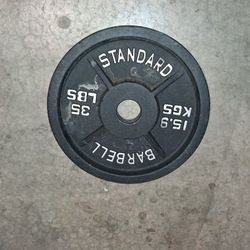 35 Pound Plate 