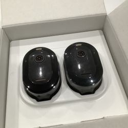 Arlo Pro 4 Spotlight Camera, 2 Pack, Black