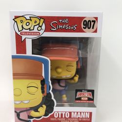 Funko Pop Television #907 Simpsons Otto Mann - Target Con 2021