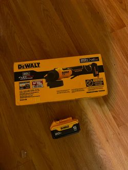 DEWALT Flexvolt Grinder with battery 🔋 NEW