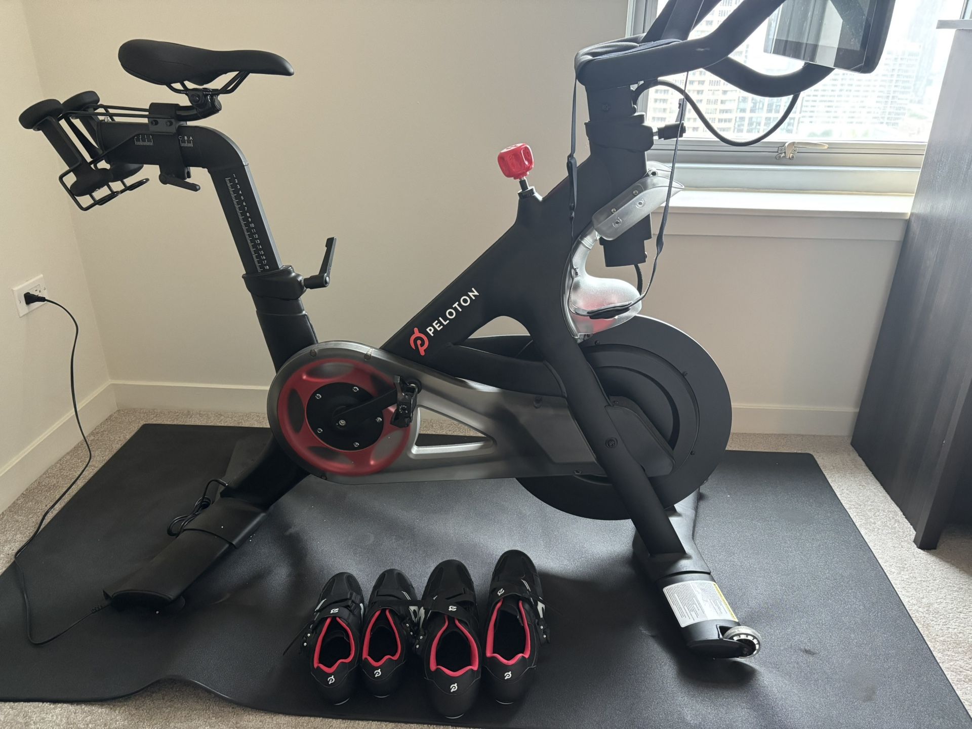 Peloton + Shoes & Dumbbell Set