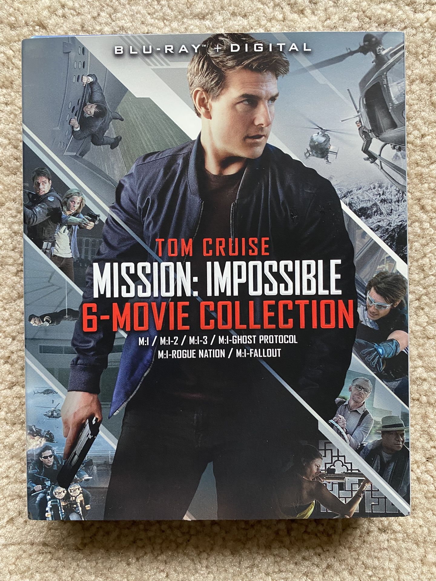 Mission Impossible 6-movie collection Blu-Ray Set