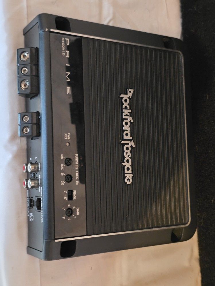 Rockford Fosgate Prime R500.1 Amplifier