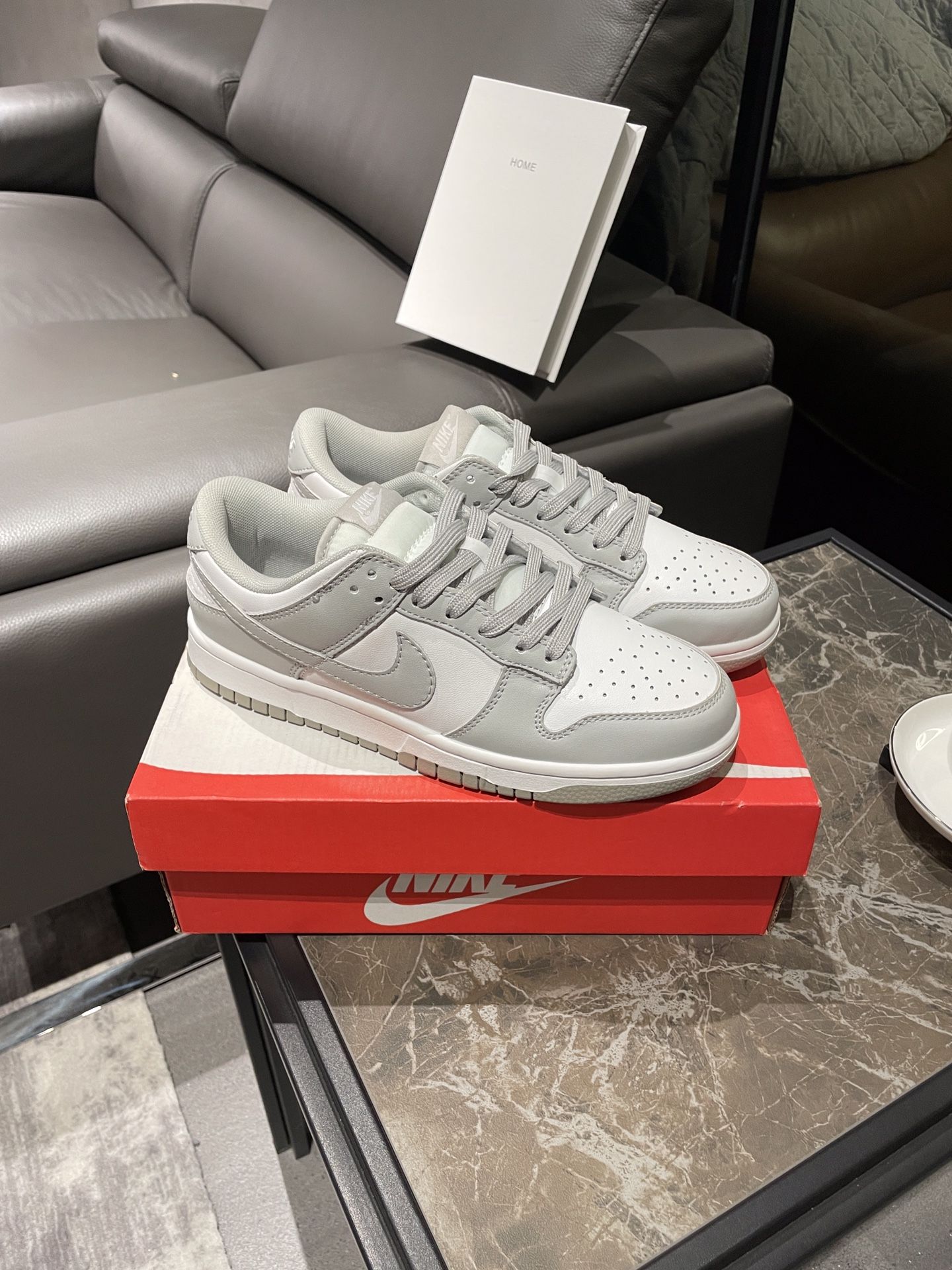 Nike-Dunks Low Grey Women’s Sport shoes Size US 7