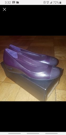 Dark purple wedges from Cole Haan BRAND NEW, NEVER WORN
