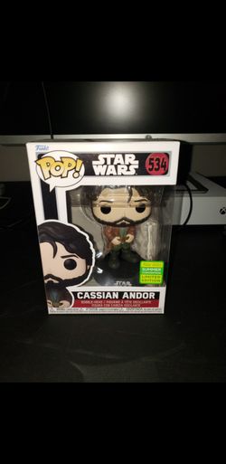 Cassian Andor Funko Pop Star Wars Summer Convention 