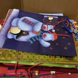 Lot Of Christmas Gift Bags