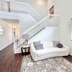 White Sofa And Chaise 