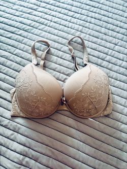 Nude Lace Push-Up Bra 34 D