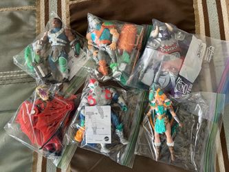 Lot of 6 Turtles Of Grayskull figures 100% Complete