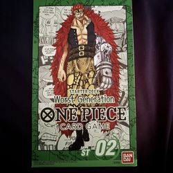 One Piece Tcg Starter Deck ST02 Worst Generation English