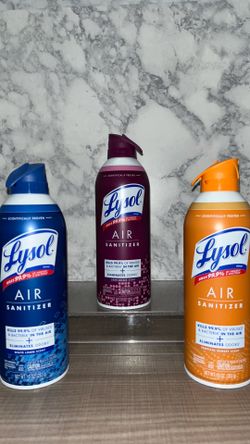 Brand NEW! 🏫    Lysol Air Sanitizer - Household Products(((PENDING PICK UP TODAY)))