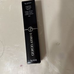 ARMANI lipstick Shade 404. Swatched and Sanitized Retail Price $48