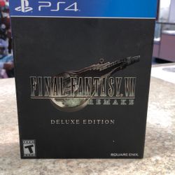 Final Fantasy VII Remake Deluxe Edition CIB 