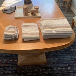 Bath Towels, From Home Goods, Only Used A Couple Times, Brand Is Caro.  