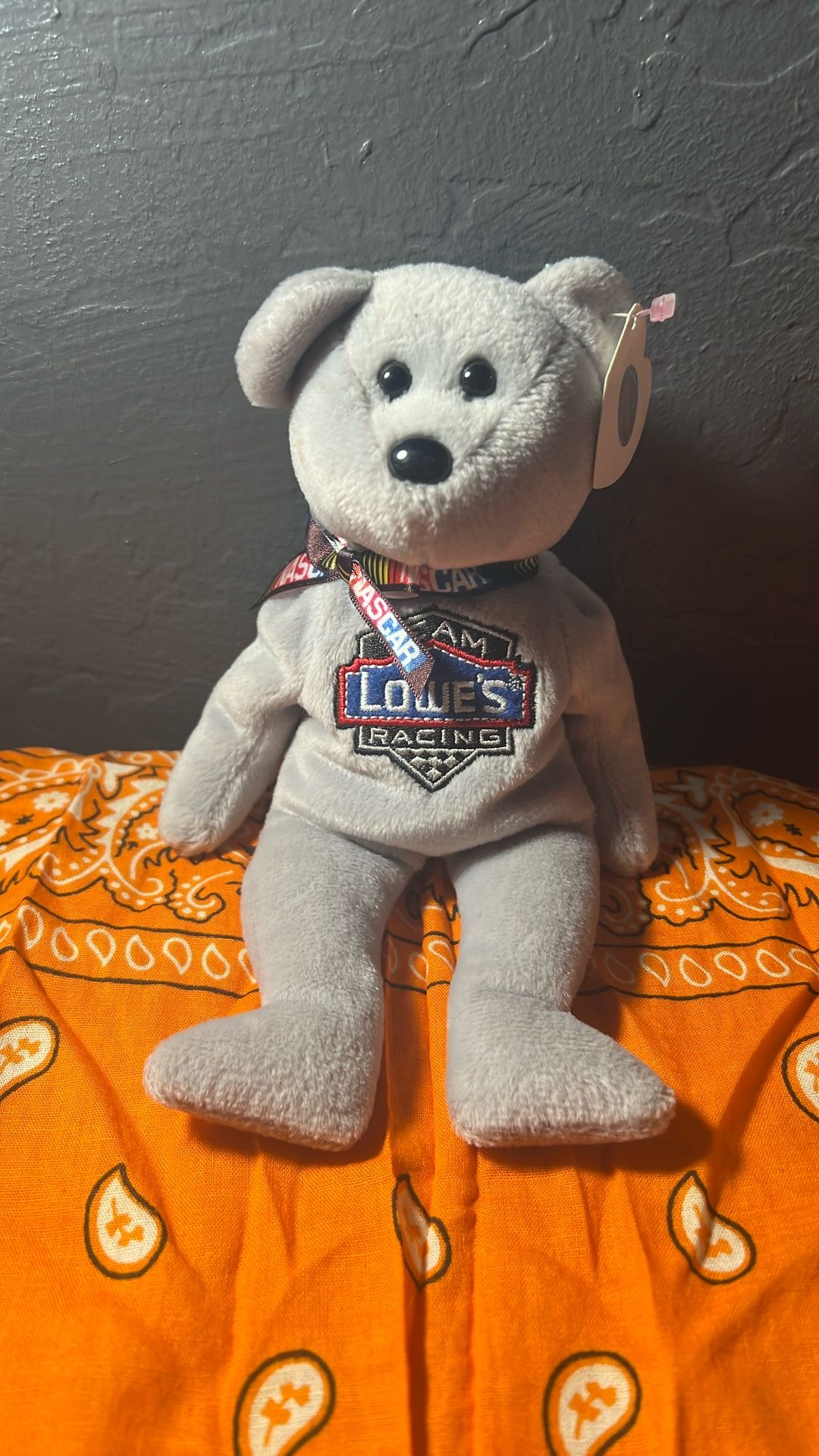 TY Beanie Baby - JIMMIE JOHNSON #48 the Nascar Bear (8.5 inch) - MWMTs