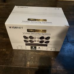 Wisenet 8 Channel HD Home Security System 