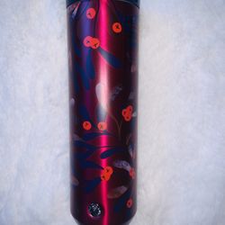 Starbucks 2020 Christmas Cranberry Red Stainless Steel Tumbler 16oz