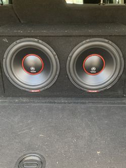 2 12 inch dB drive subwoofers