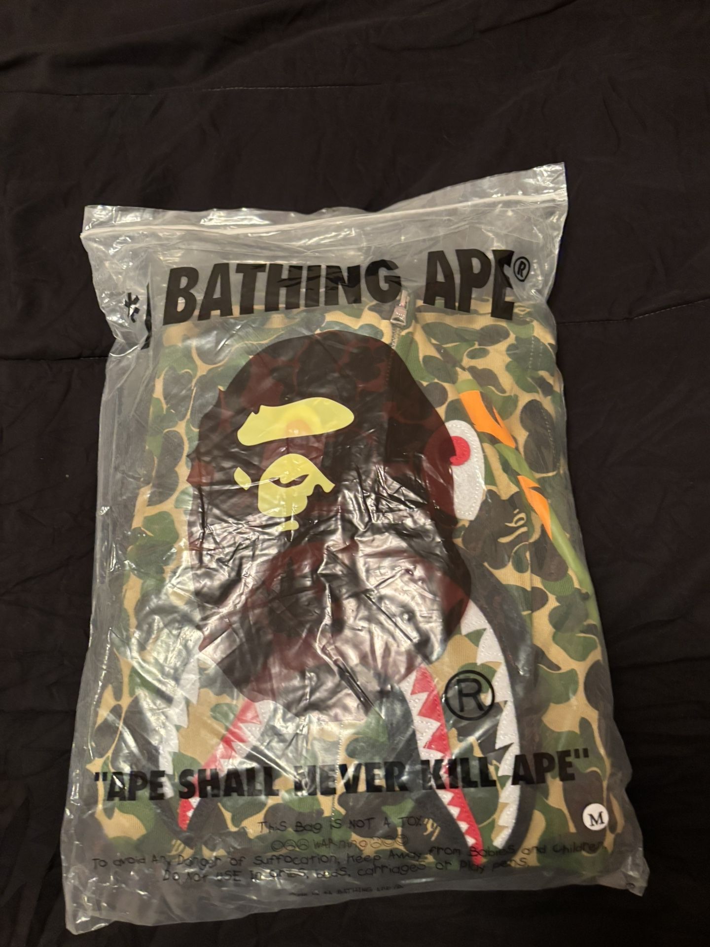 Bape ABC camo Shark Hoodie