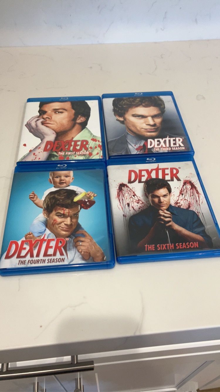 Dexter Blu Ray Dvds