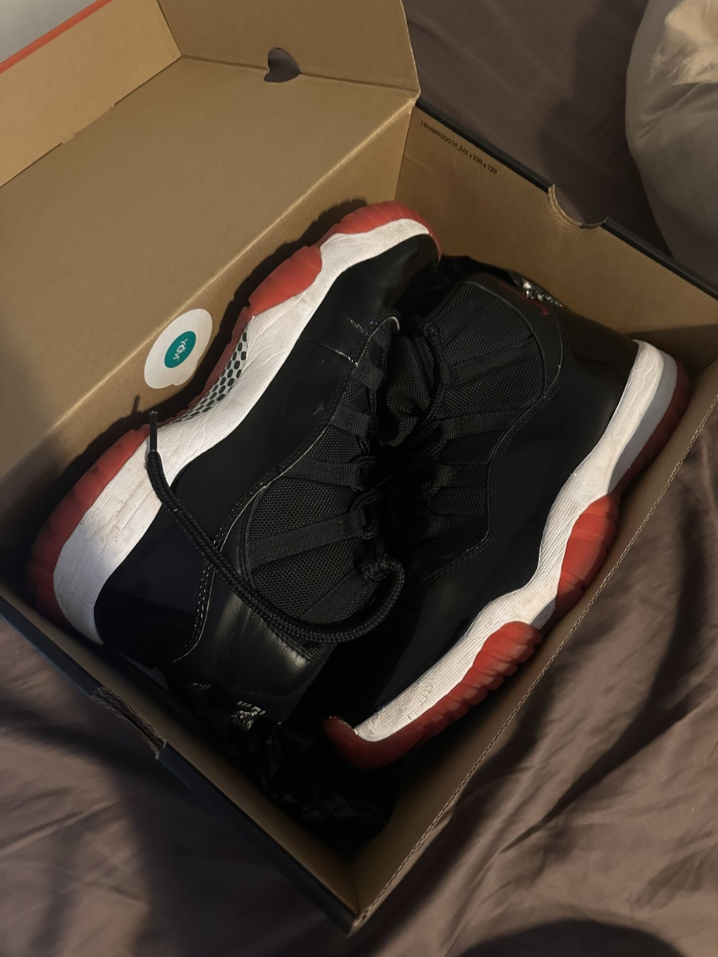  Size 10 Air Jordan Retro Bred. Taking offers.