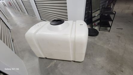 100 Gallon poly tank..