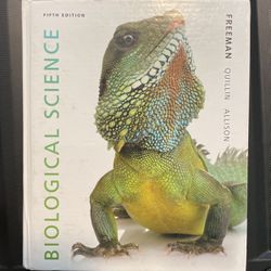 Biological Science: Freeman, 5th Edition Textbook