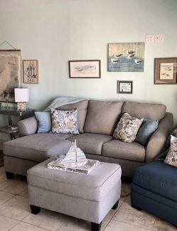 Driftwood Abney Sofa Chaise / couch /Living room set