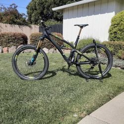 2016 yeti SB carbon mountain bike