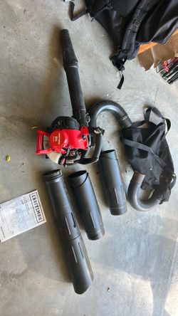 Gasoline powered handheld blower/vacuum. Black & Decker