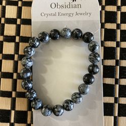 Obsidian Quartz Energy Bracelet