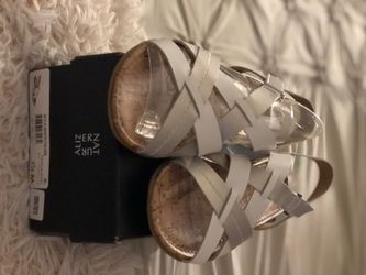 Brand New Leather Sandals SZ8w