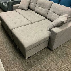 In Stock Ashley Furniture Hokah Sleeper Sectional with Storage