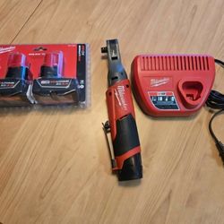 M12 Milwaukee Cordless Ratchet 3/8