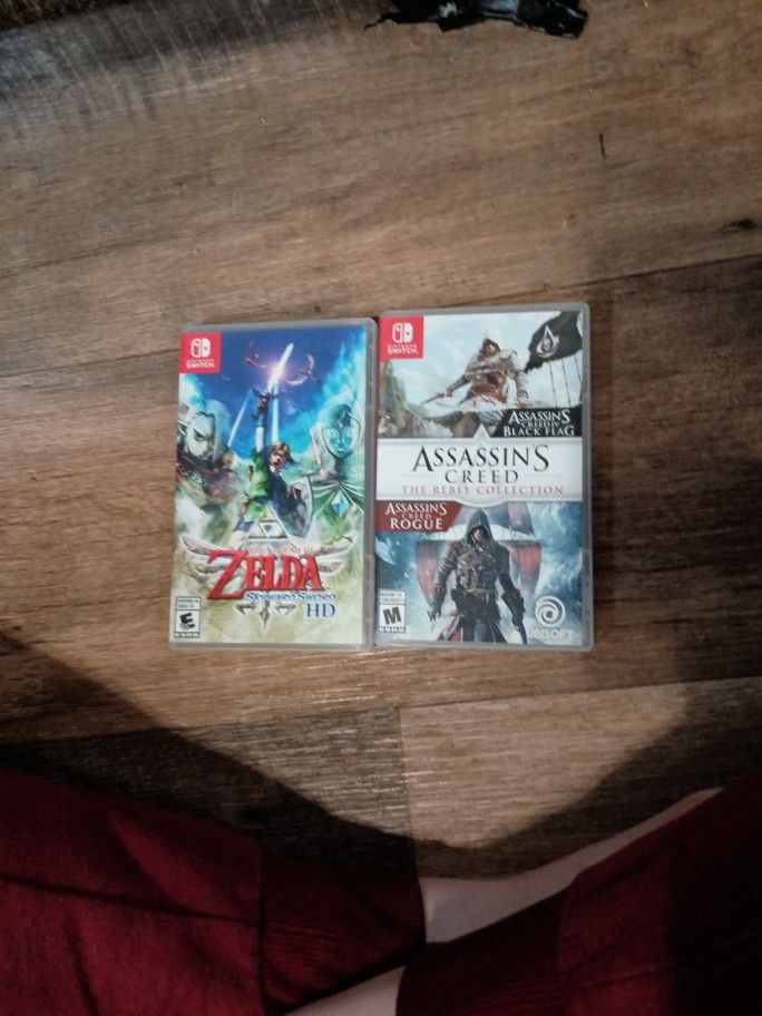 Zelda Skyward Sword
/ Assassin's Creed The Rebel Collection