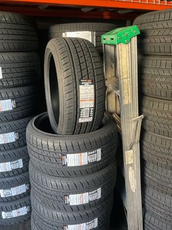 Set of four New 225/40ZR18 $380 ,  Brand Mile StarSet