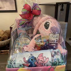 Stitch & Angel kids gift basket