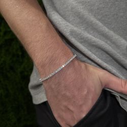 Tennis Bracelet Moissanite Iced Out 