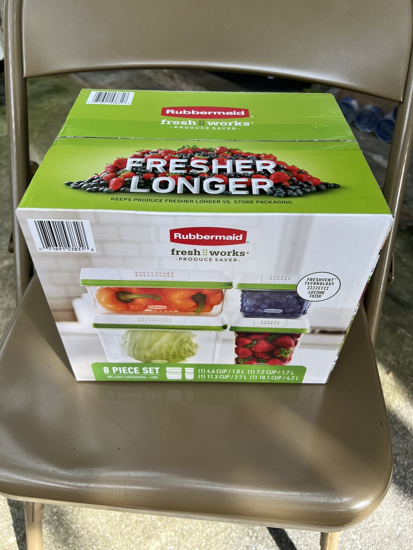 Rubbermaid 8 Piece Brand new