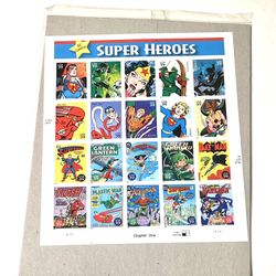 DC Comics 2005 Super Heroes Stamps