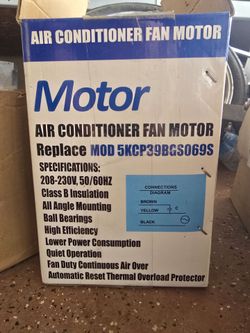Air conditioner fan motor