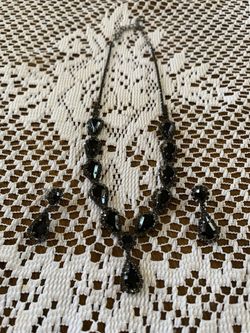Black womens necklace