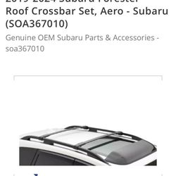 Subaru OEM Adjustable Crossbar Kit