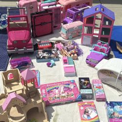 Huge Lot Of Girl Toys - Barbie, Our Generation, Baby Alive & More