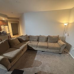 Large L shaped Couch